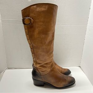 Arturo Chiangmai Billie studded leather knee boots